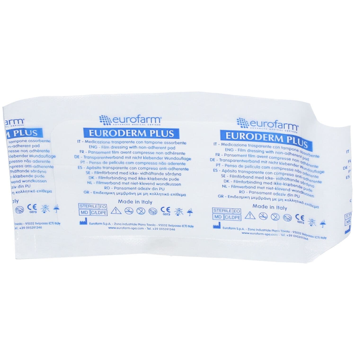 Euroderm Plus 7x12cm Pansement Stérile 1 pc(s) Pansement(S)