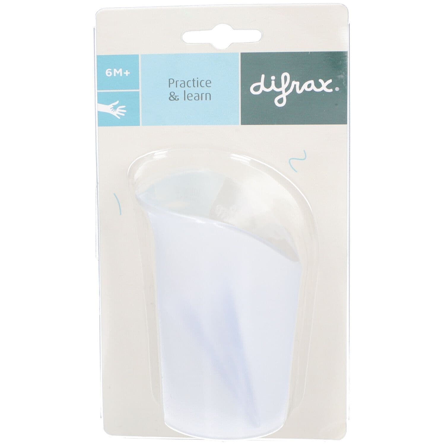 difrax® Gobelet éducatif Blanc 6 mois 1 pc(s) Tasse