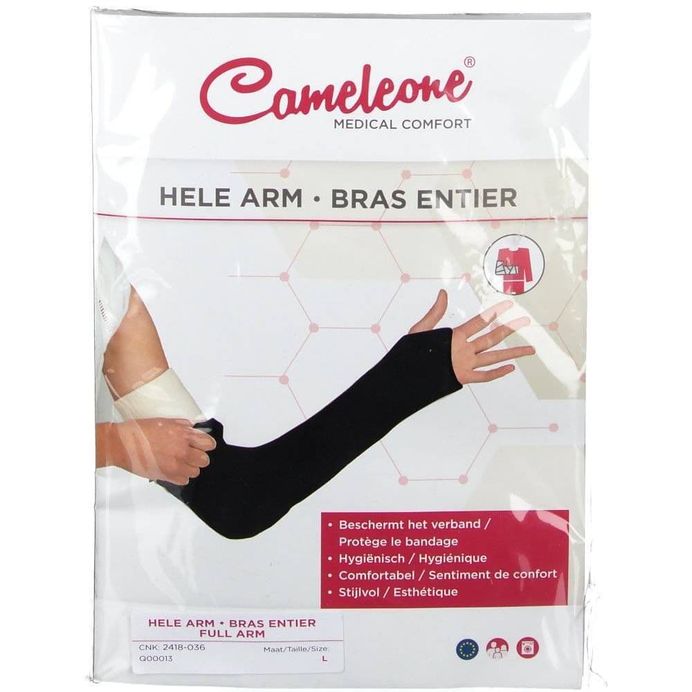 Cameleone® Bras entier ouvert sans pouce Noir Large 1 pc(s) Bandage(S)