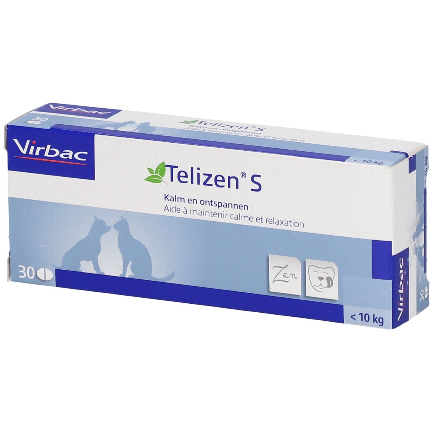 Telizen®S Chiens & Chats < 10 kg Comprimé(S) 30 pc(s)
