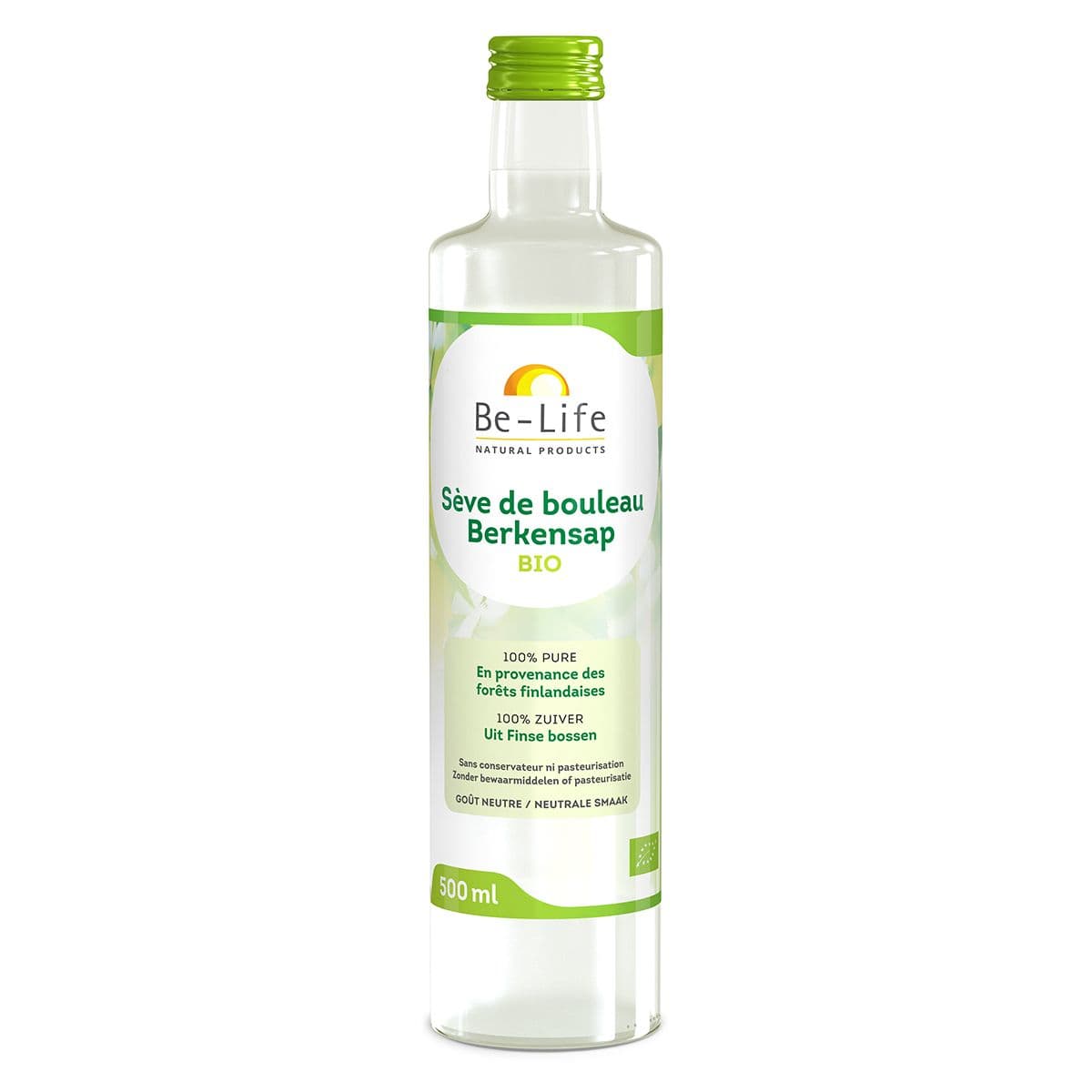 Be-Life Sève De Bouleau Bio | remplace Sève de Bouleau Fée 500 ml Jus