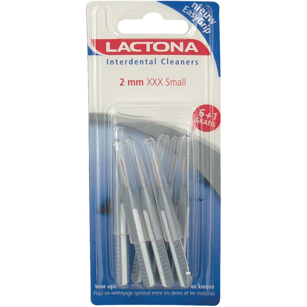 Lactona Easy Grip Brossettes interdentaires 2.0 mm XXXS 7 pc(s) Brosse(S) À Dents