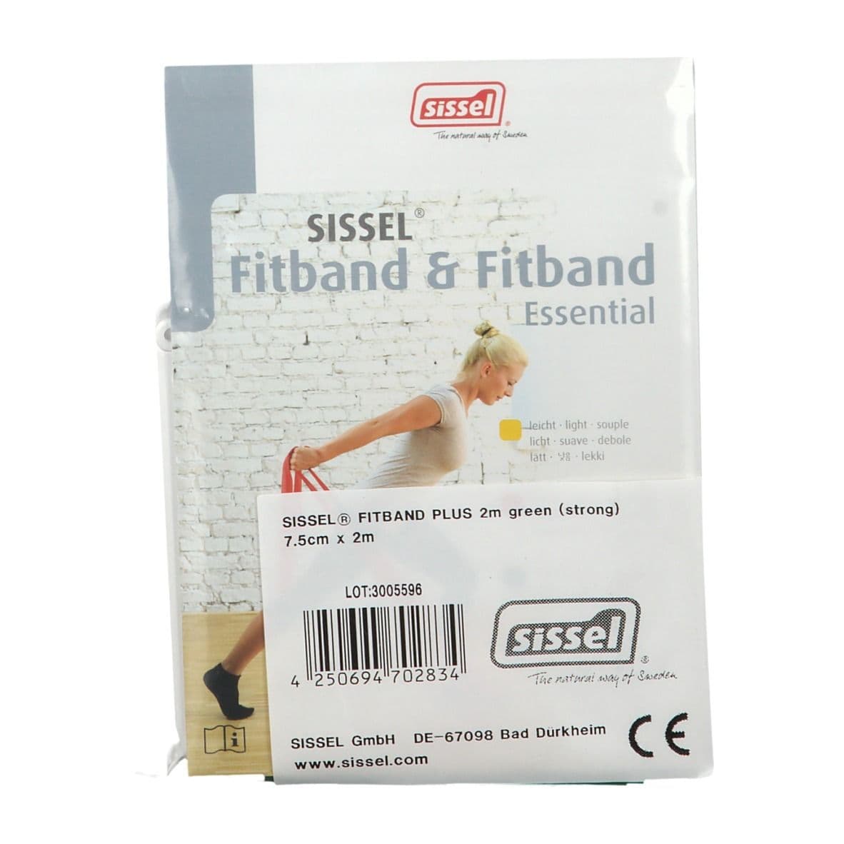 Sissel® Fitband Bande élastique 2 mètres 1 pc(s) Rubans