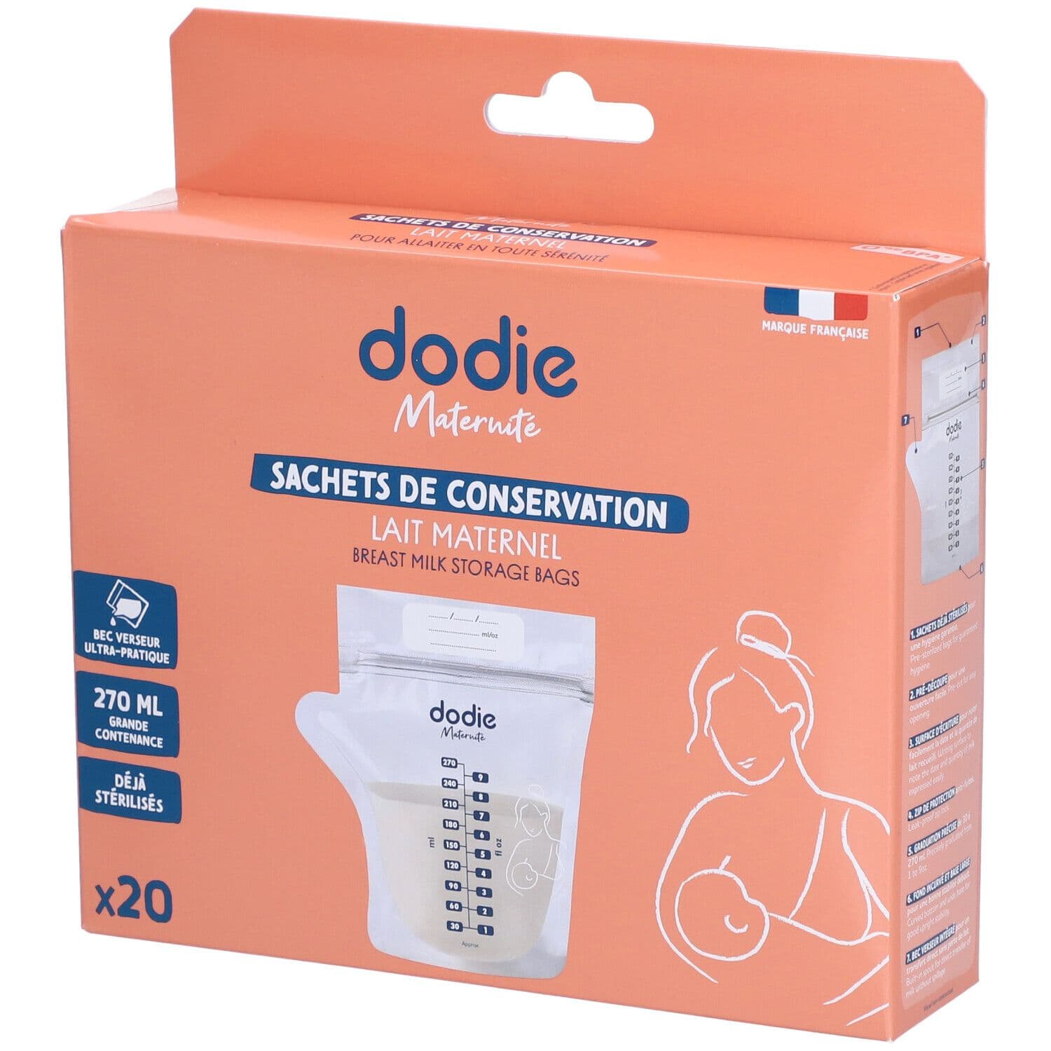 dodie® Sachet de conservation Sachet(S) 20 pc(s)
