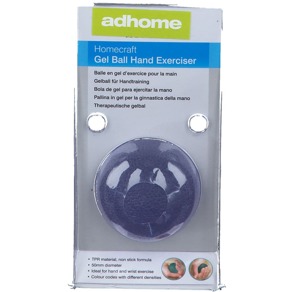 Petite balle d'exercices en Gel pour les Doigts et les Mains Soft AA9801 1 pc(s) Balon