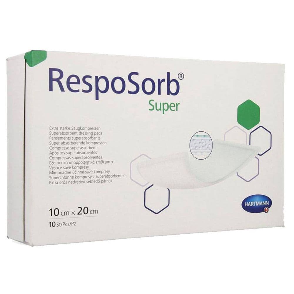 Hartmann RespoSorb Super Verband 10x20cm 6850214 Compresses 10 pc(s)