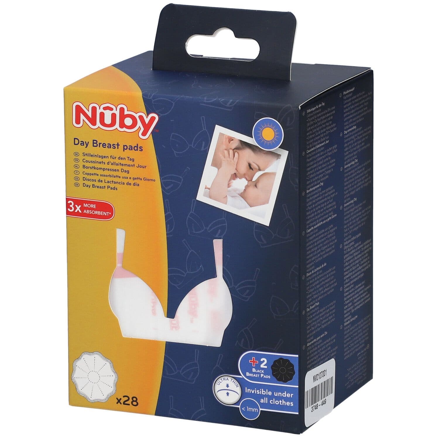 Nuby Coussinets d’Allaitement Jour 30 pc(s) Compresses