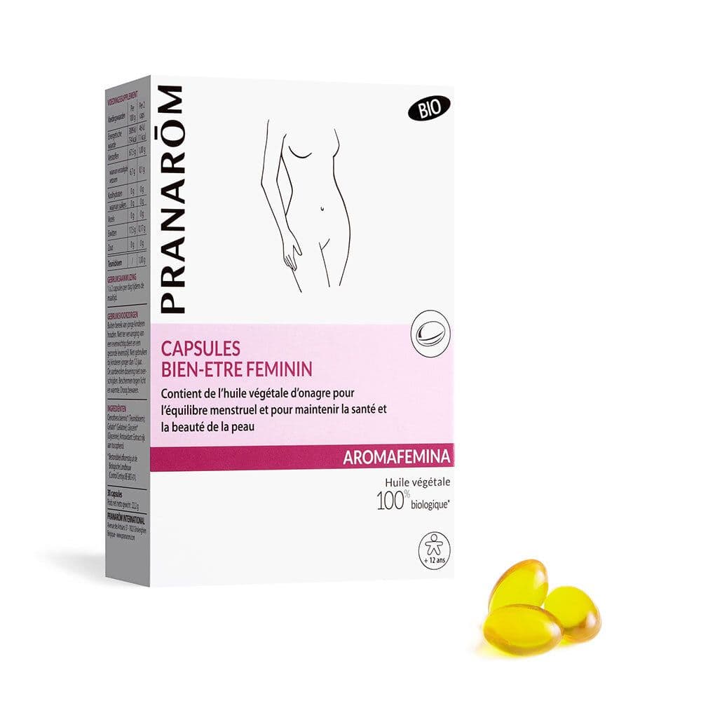 Pranarôm Bien-Ềtre des Femmes Bio 30 pc(s) Capsule(S)
