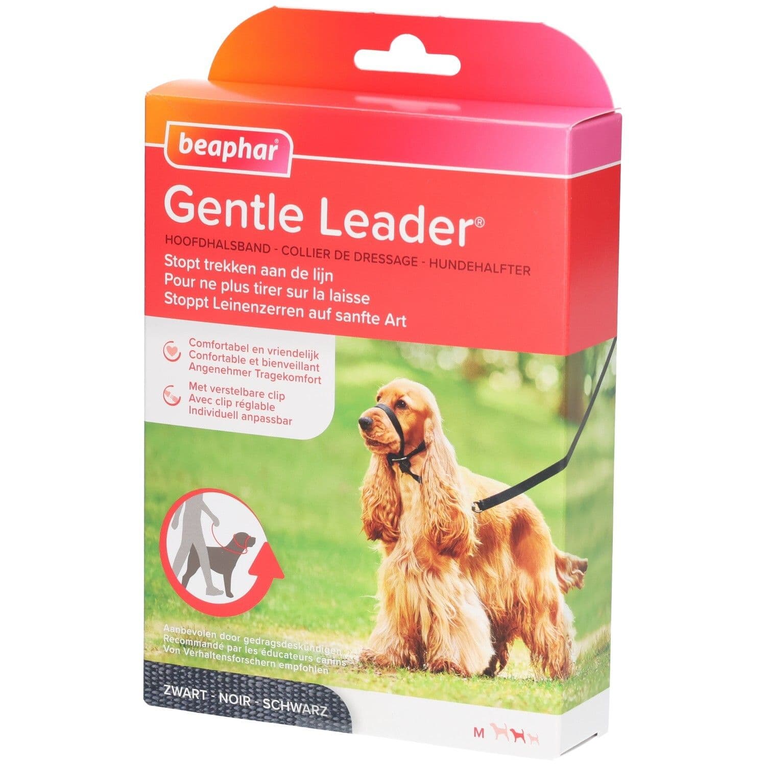 Beaphar Gentle Leader Collier de Dressage Noir Chien Moyen 1 pc(s) Collier(S)
