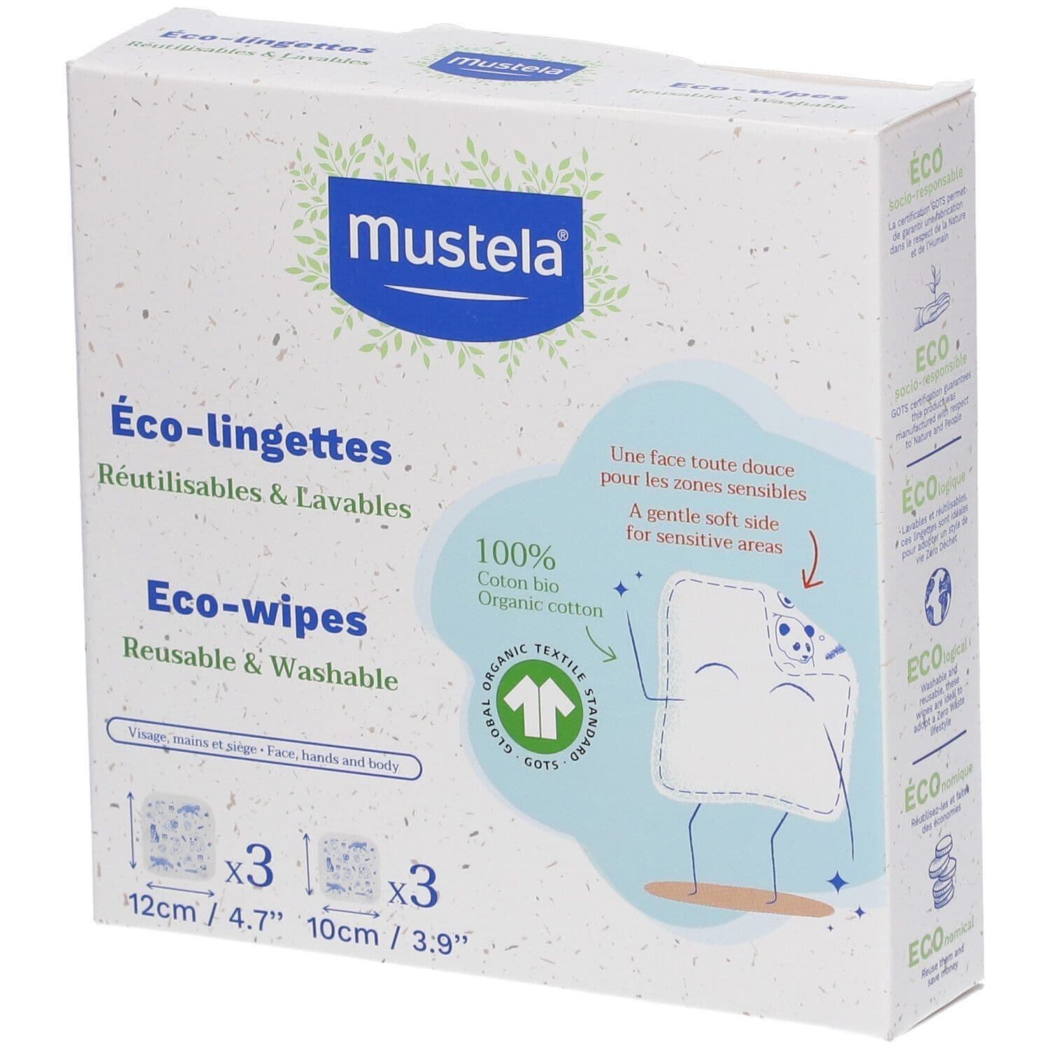 Mustela Éco-Lingettes Lingette(S) 6 pc(s)