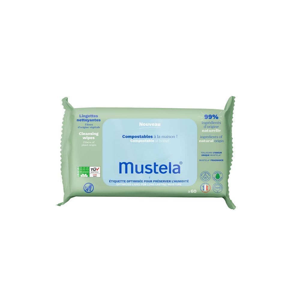 Mustela Lingettes Nettoyantes Parfumees Lingette(S) 60 pc(s)