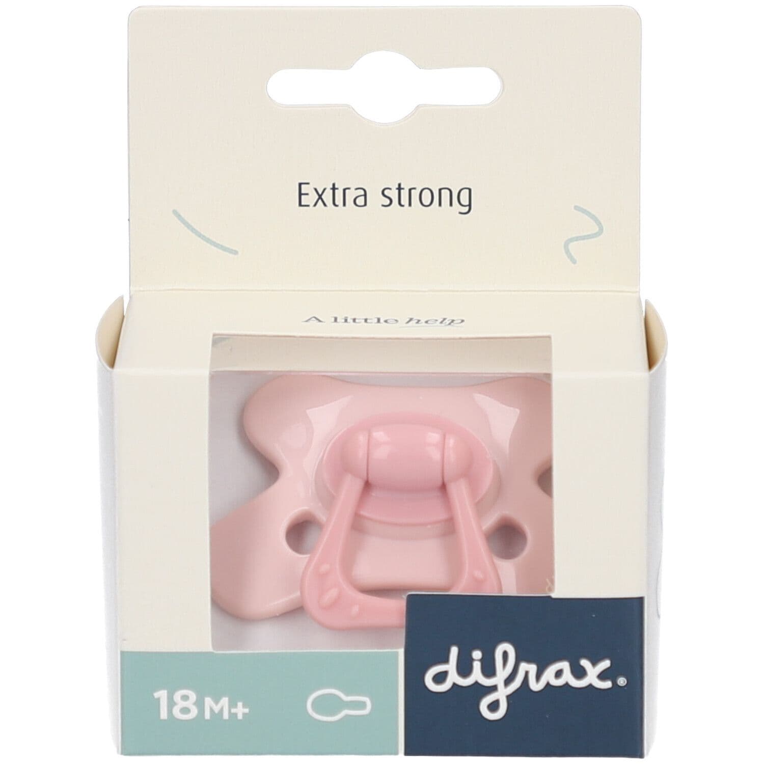 DIFRAX Tétine édition spéciale Natural Pink Opal 20m+ 1 pc(s) Sucette(S)