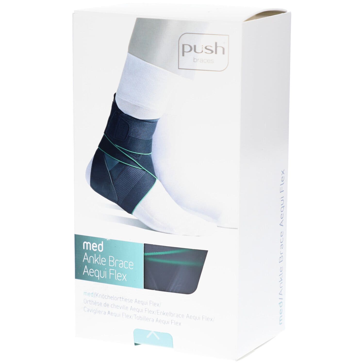 Push Med Ankle Brace Aequi Flex Right 3 1 pc(s) Bandage(S)