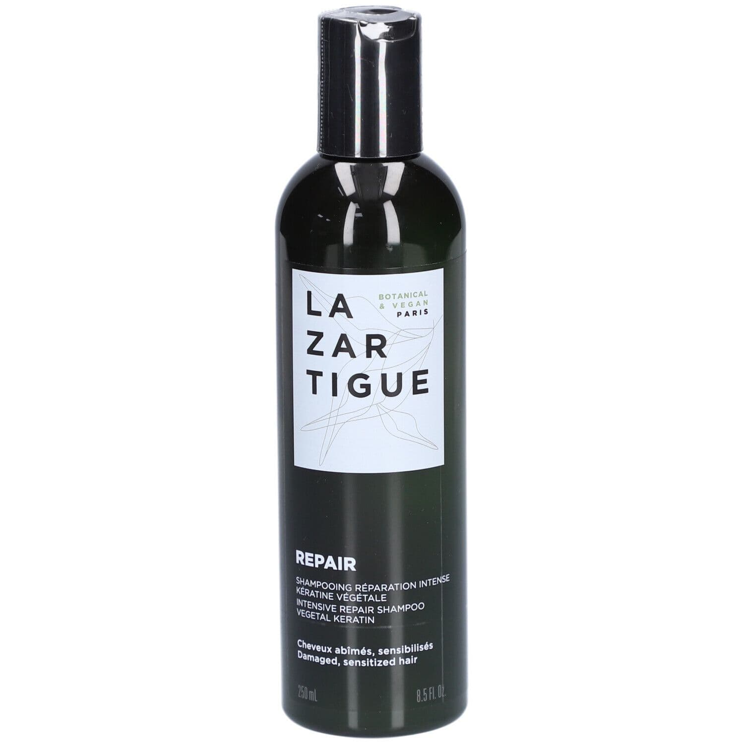Lazartigue Repair Shampooing Réparation Intense Keratine Végétale 250 ml