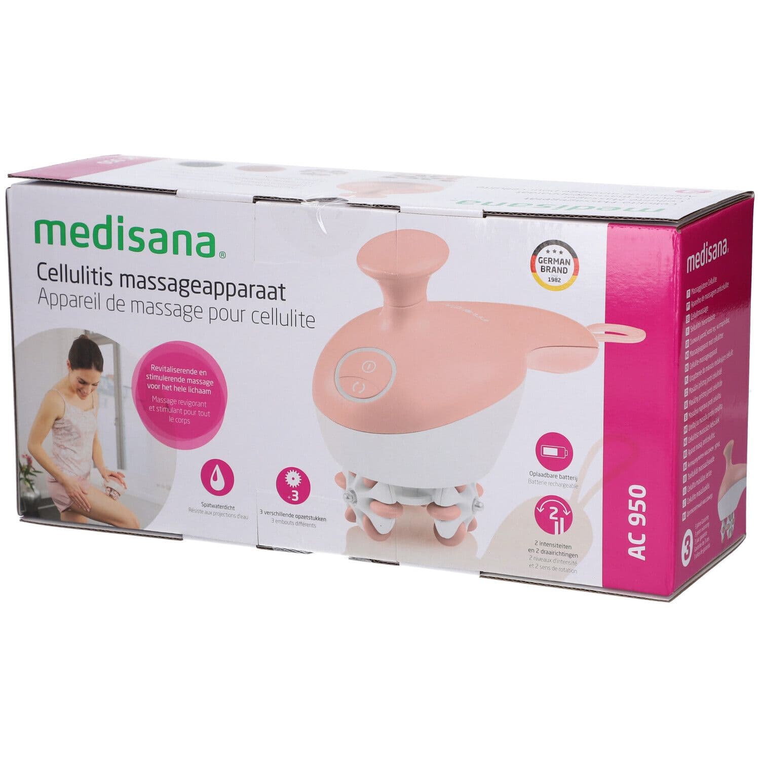 Medisana AC950 Appareil de Massage Anti-Cellulite avec Accessoire 1 pc(s) Autre
