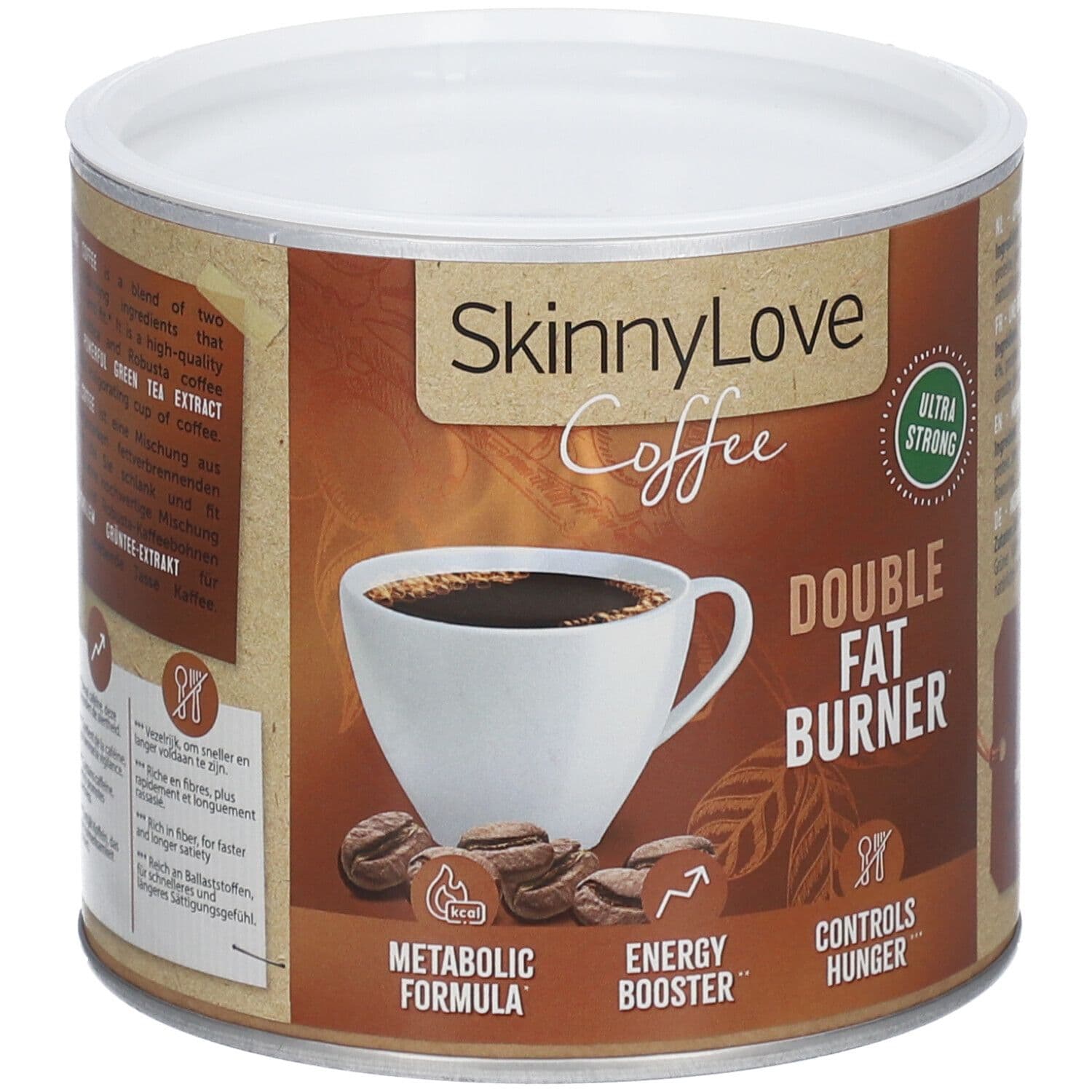 SkinnyLove Double Fat Burner Coffee 175 g Poudre