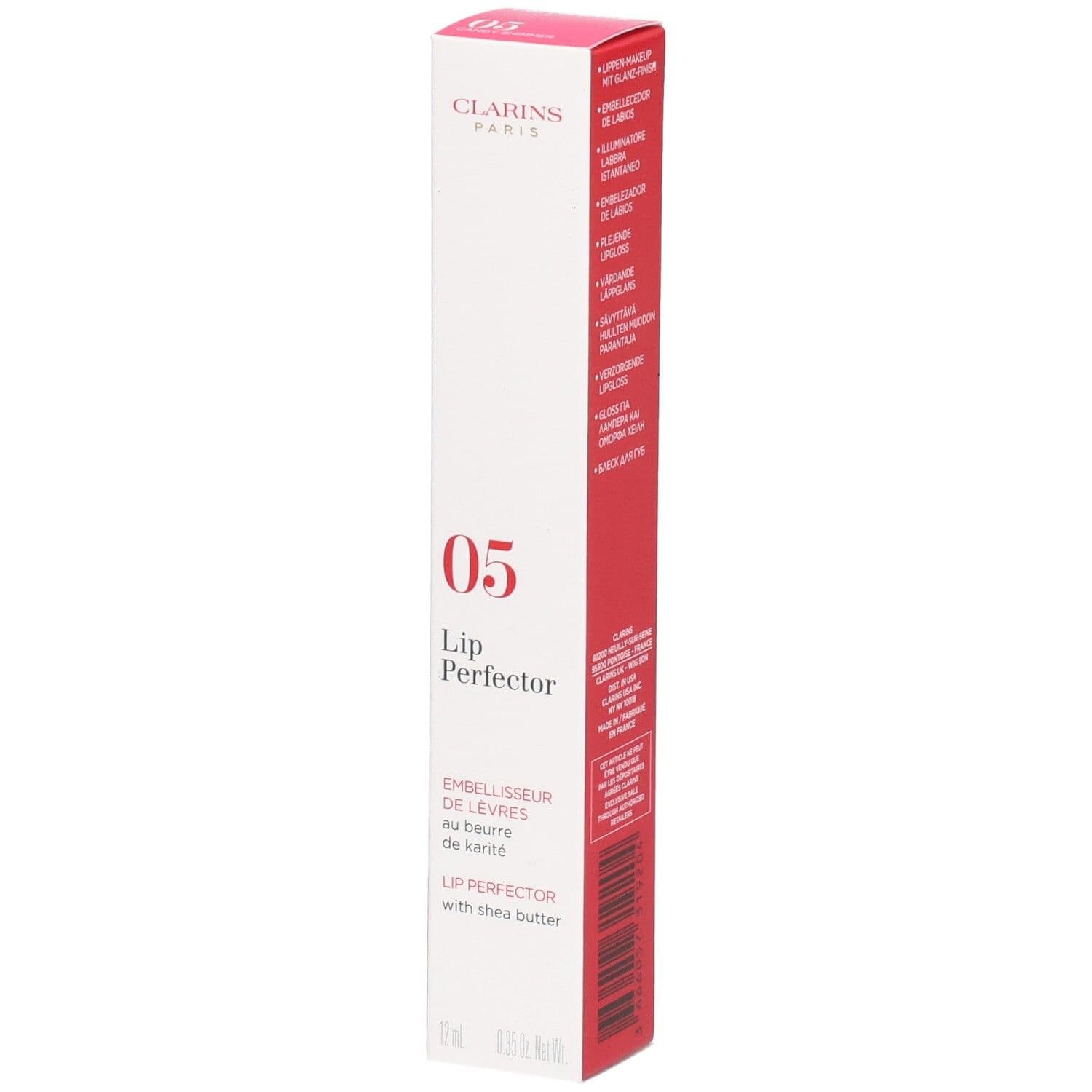 Clarins Natural Lip Perfector 05 - Candy Shimmer 12 ml Maquillage