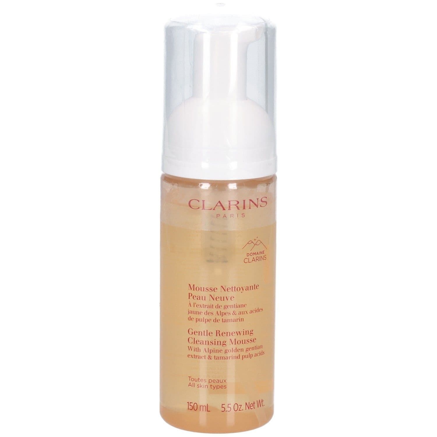 Clarins Nettoyant moussant hydratant Maquillage 150 ml