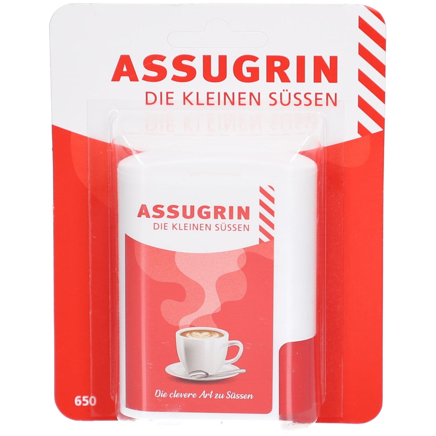 Assugrin Das Original édulcorant sans calories pour boissons chaudes 650 pc(s) Comprimé(S)