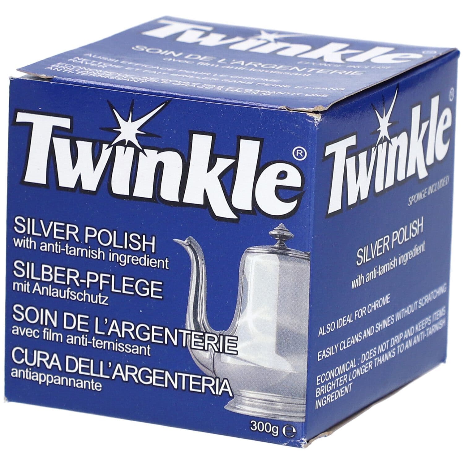 TWINKLE® Pâte Nettoyante pour Argenterie 300 g Crème