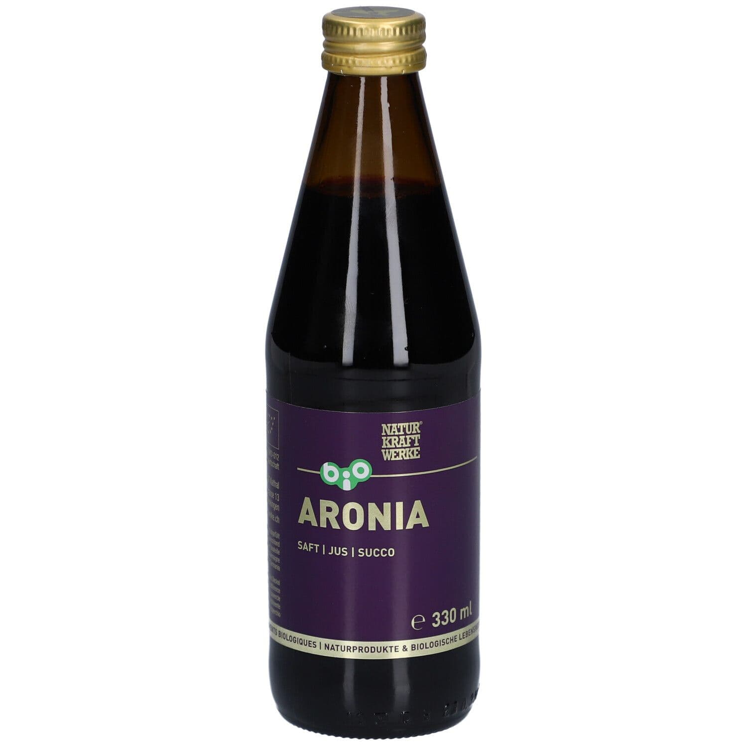 NATURKRAFTWERKE Jus d'Aronia Bio 330 ml Liquide