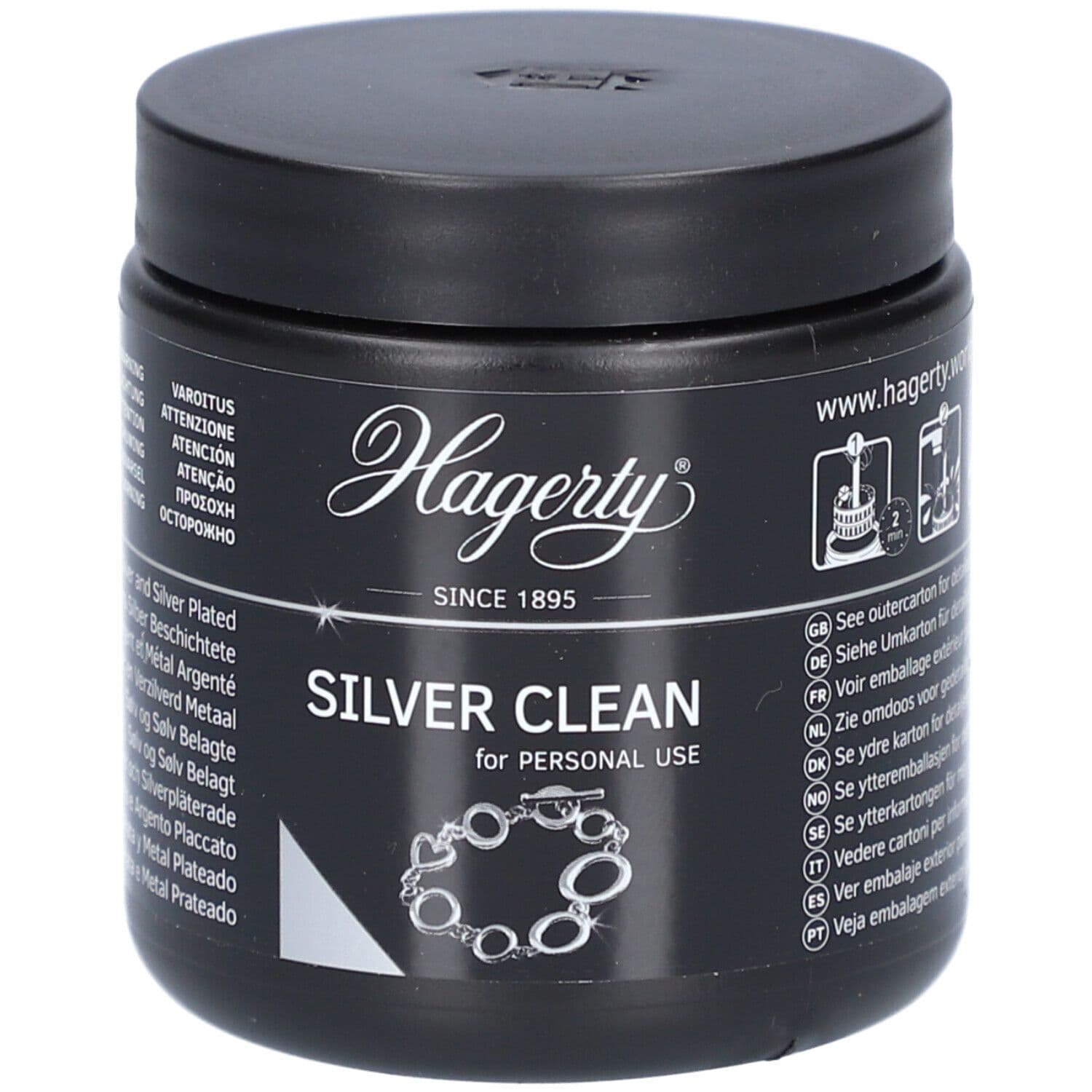 Hagerty® Silver Clean nettoyant pour bijoux en argent et métal argenté 170 ml Autre