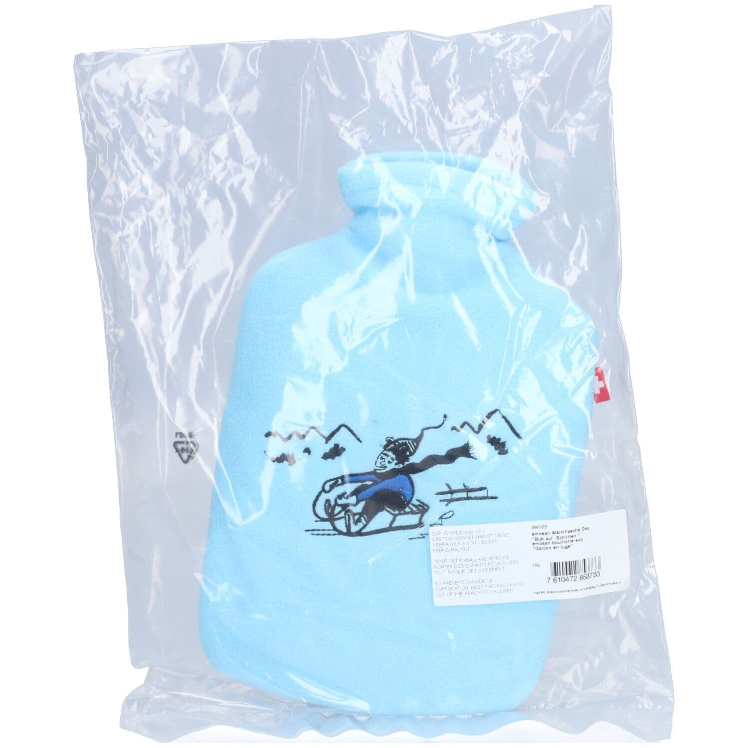 Emosan Bouillotte Écologique Garçon En Luge 1 pc(s)