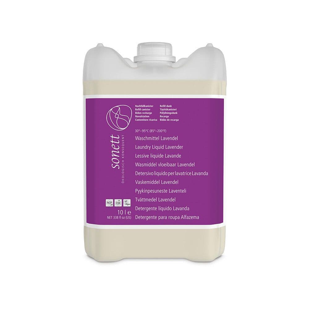 Sonett Lessive Liquide Lavande Sans Enzymes Pour Couleurs & Blancs 10 l Liquide