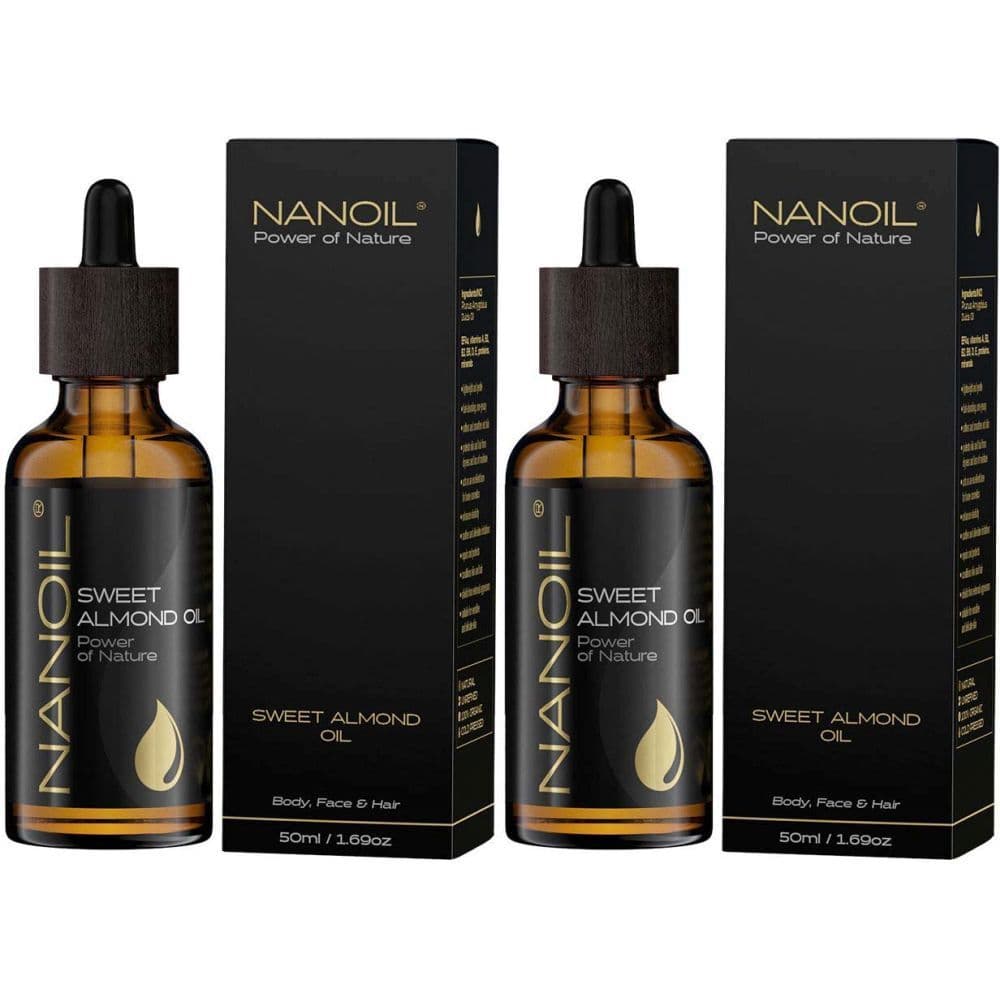NANOIL® Almond Oil Huile 2x50 ml