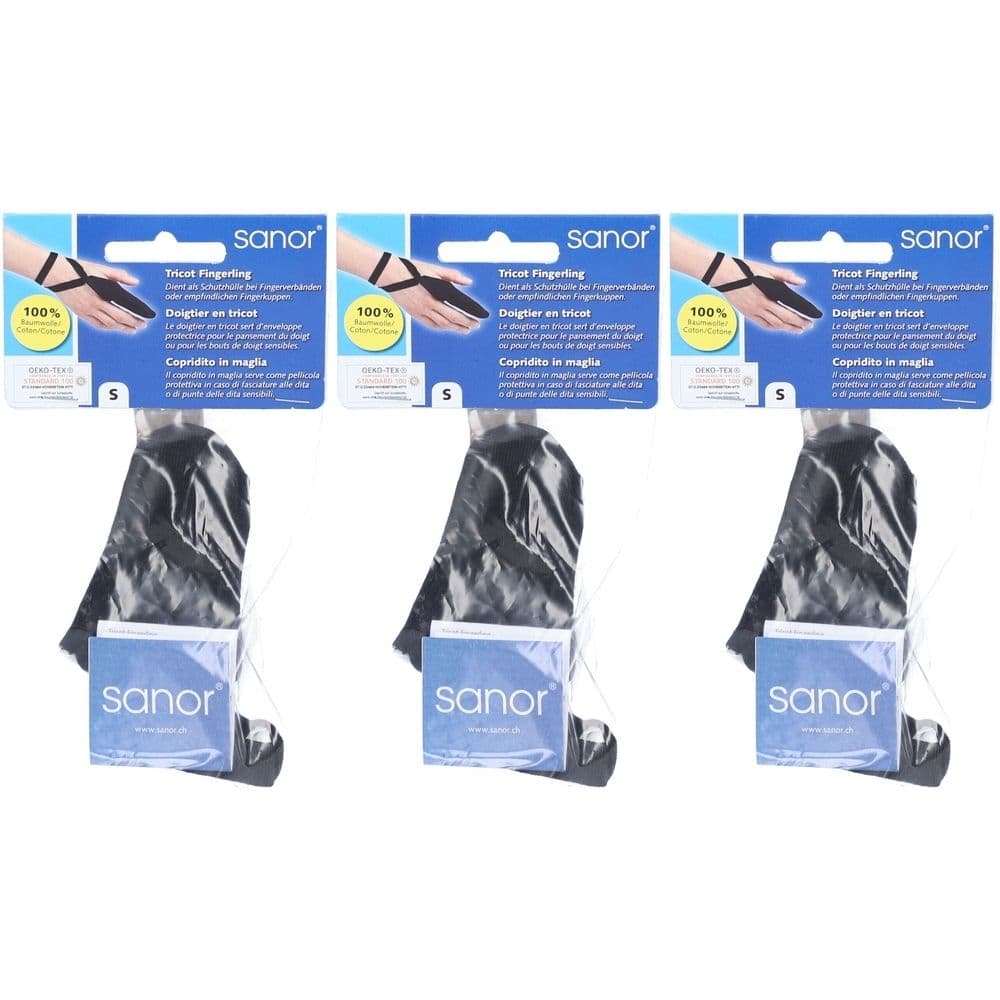 SANOR Doigtier Tricot S 3x1 pc(s)