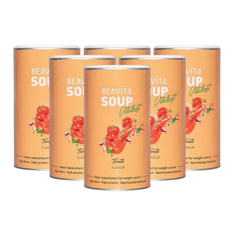 Beavita Vitalkost Plus Soupe aux Tomates 6x540 g Poudre
