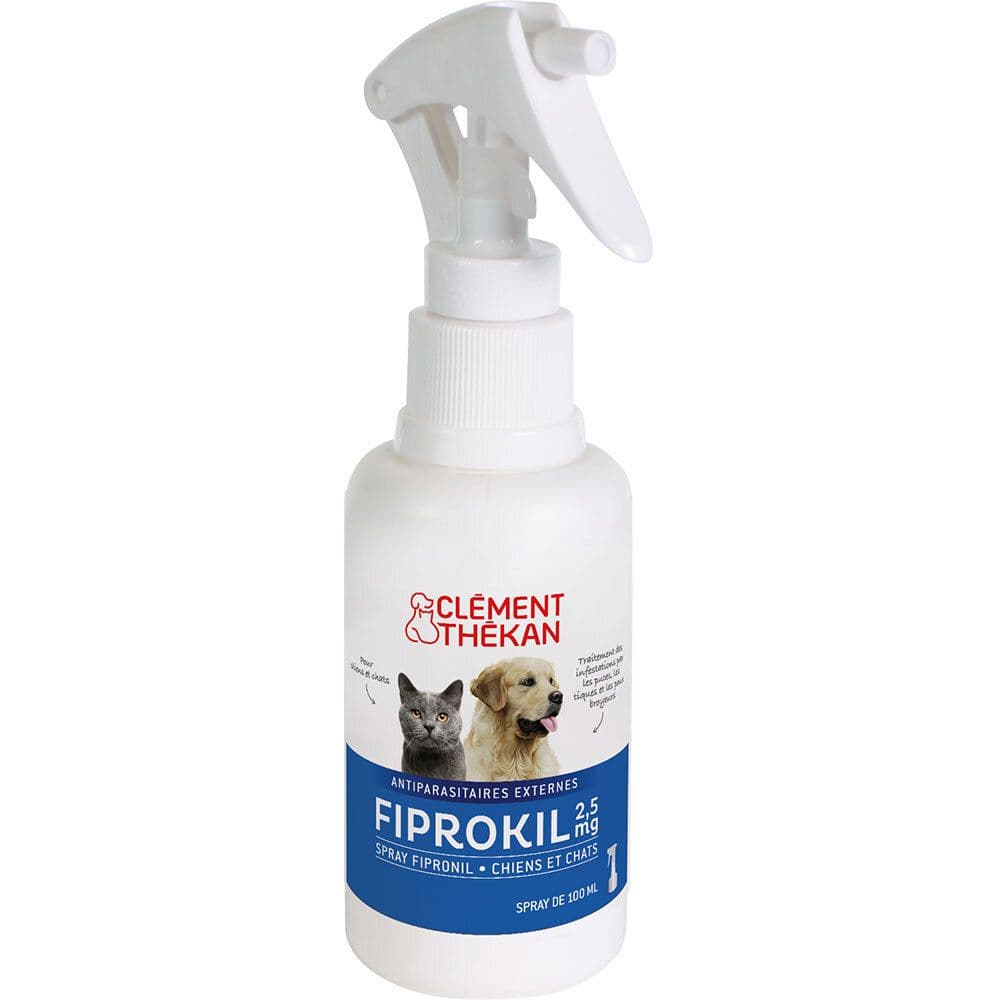 Clement Thekan Spray Anti-Puces Anti-Tiques Chien Chat 100ml 100 ml