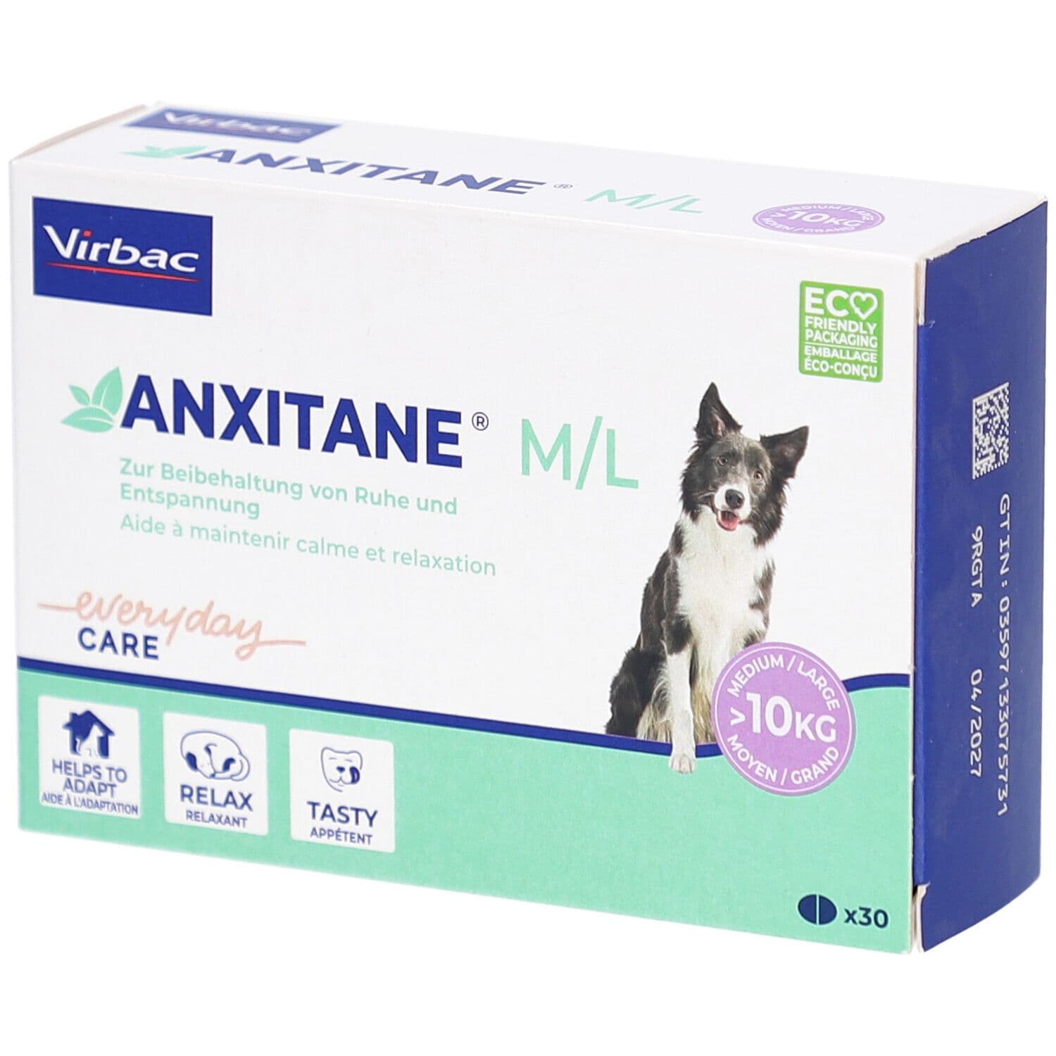 Virbac Anxitane™ M/L Chien >10 kg 30 pc(s) Comprimé(S)