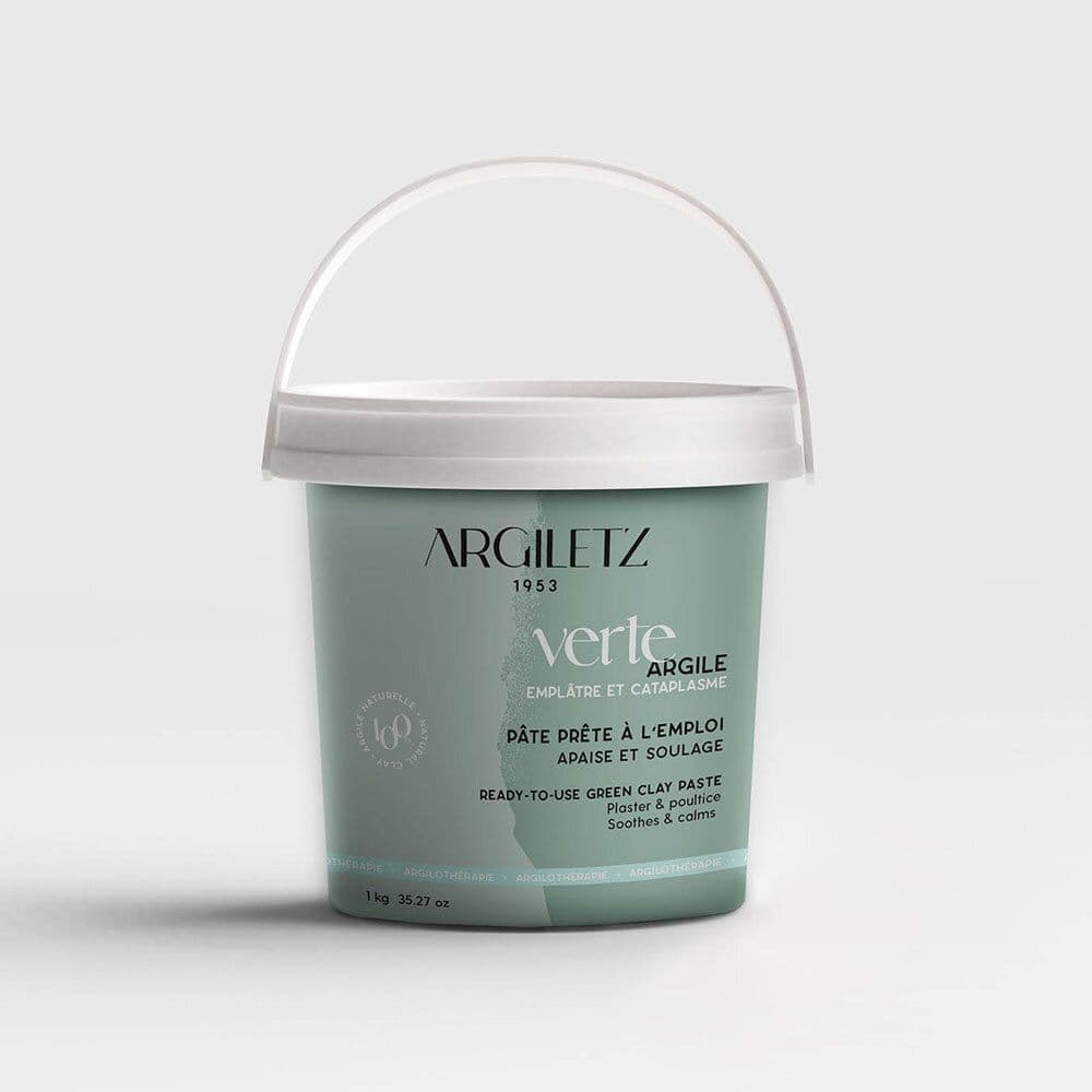 Argiletz Pot d'Argile Verte 1000 g Pâte