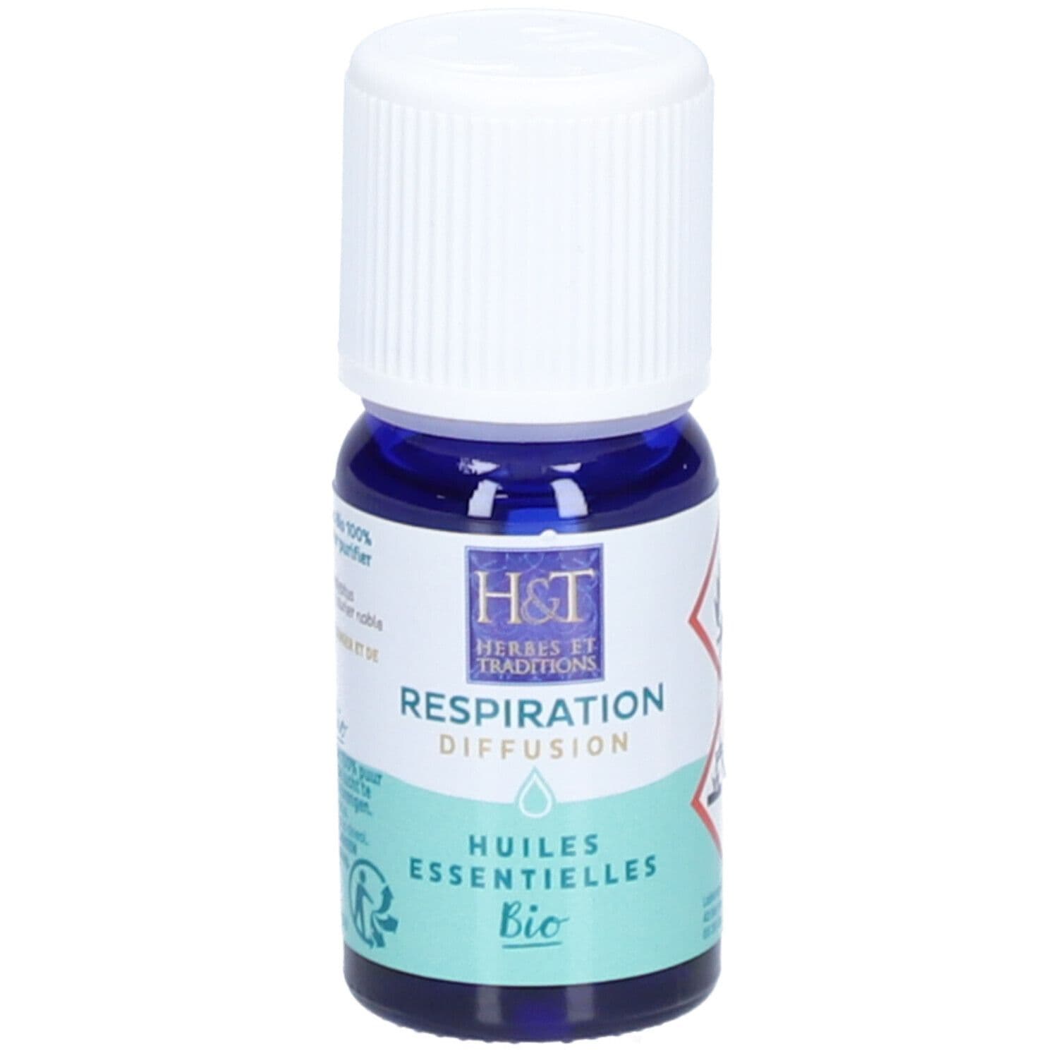 HERBES ET TRADITIONS SYNERGIE À DIFFUSER - RESPIRATION BIO 10 ml Solution(S)