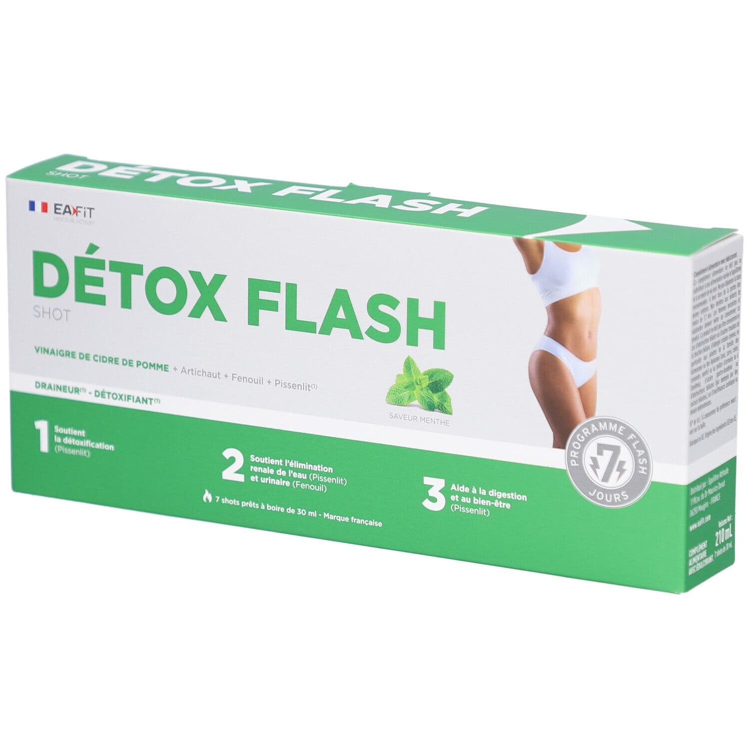 EAFIT Detox Flash Shot 1 pc(s) Solution(S) Buvable(S)