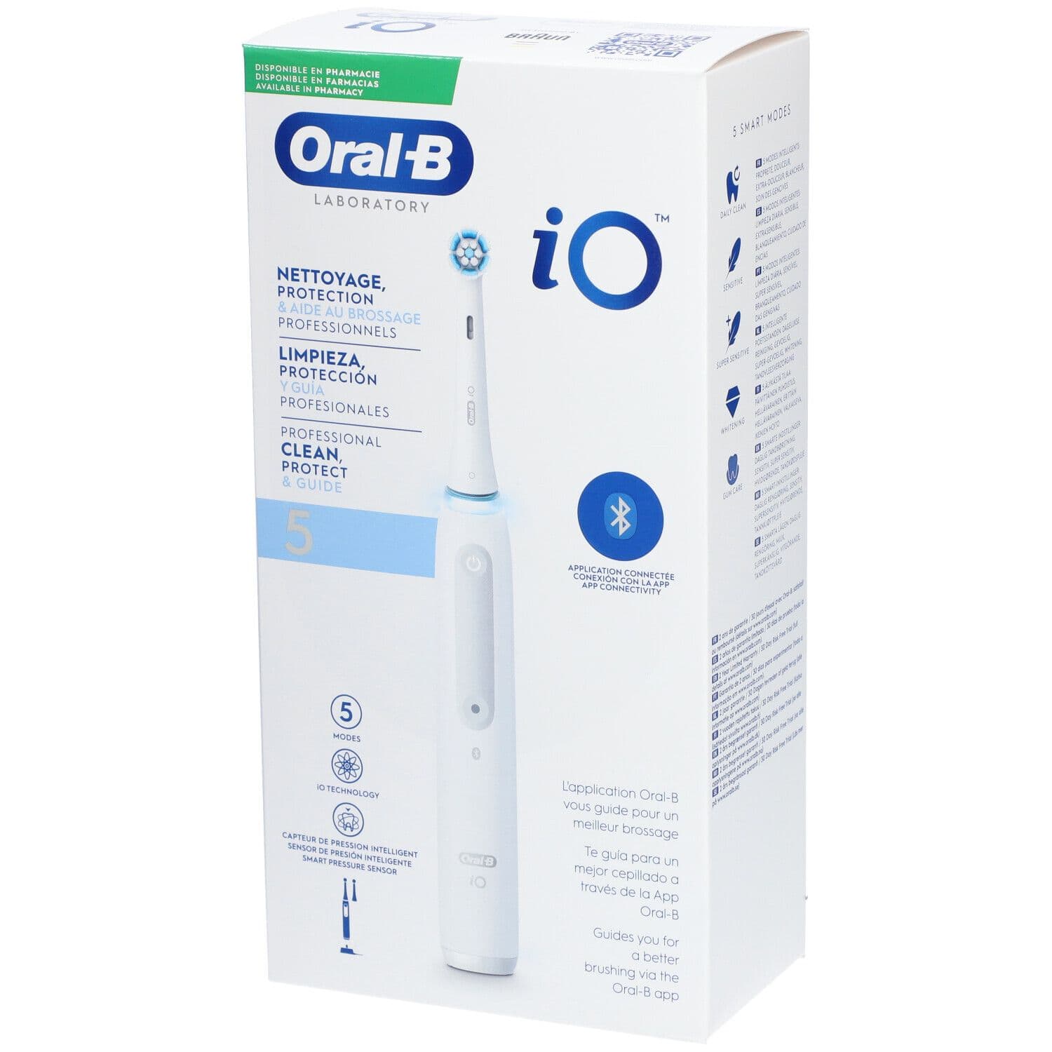 Oral-B iO Series 5 Brosse à Dents Électrique Connectée 1 pc(s) Brosse(S) À Dents