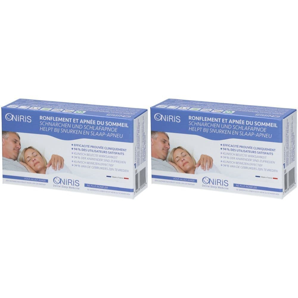 ONiRiS Ronflement et apnée du sommeil 2x1 pc(s) Autre