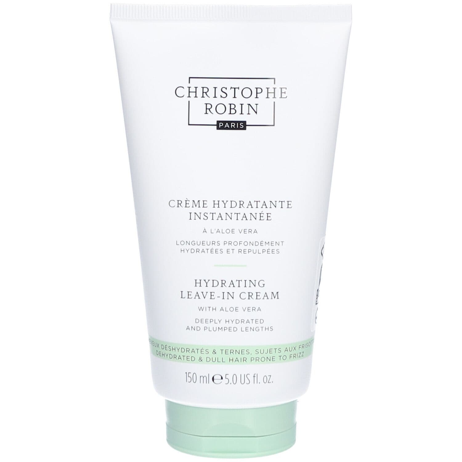 CHRISTOPHE ROBIN Crème Hydratante Instantanée à l'Aloe Vera 150 ml