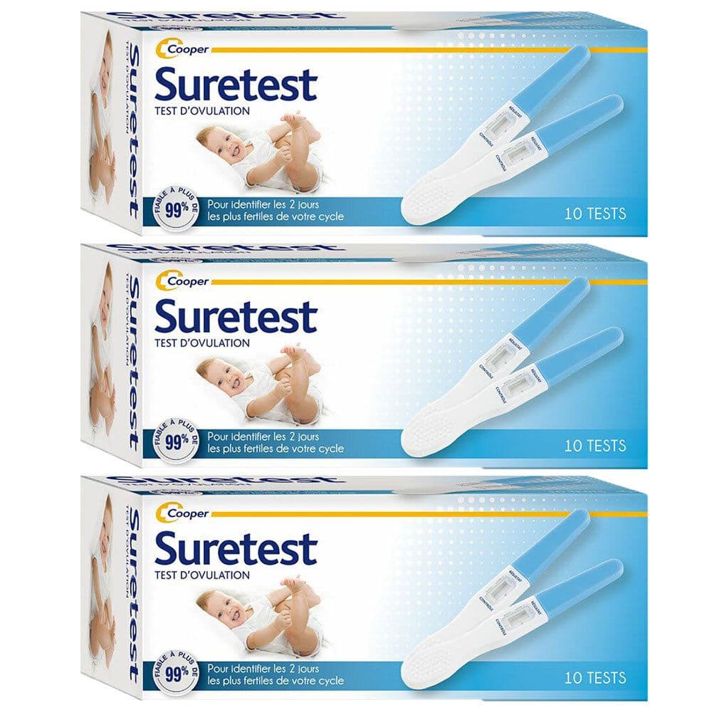 SURETEST OVULATION B10 3x10 pc(s) Test(S)