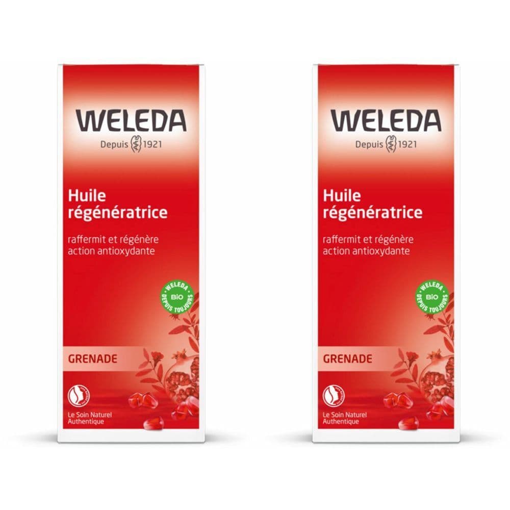 Weleda Grenade Huile régénératrice 2x100 ml
