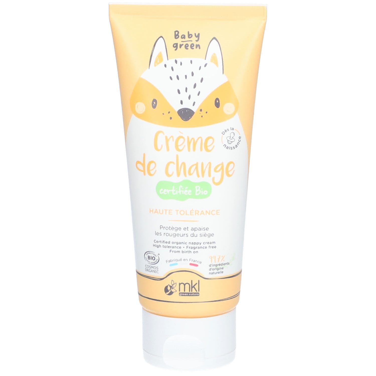 MKL Baby Green Crème de Change 75 ml Crème Pour La Peau
