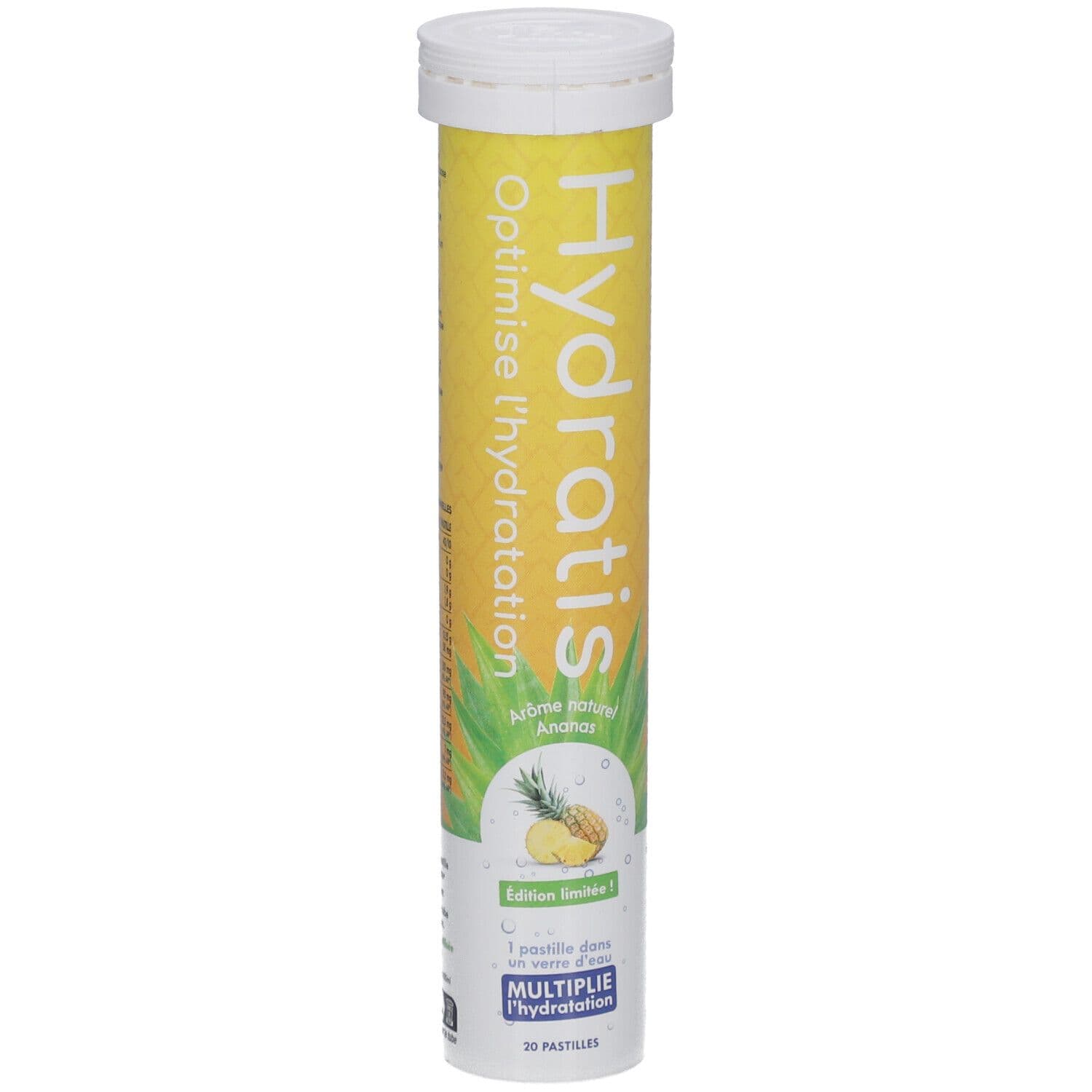 HYDRATIS - Pastilles Hydration Electrolytes - Ananas 20 pc(s) Comprimés Effervescents