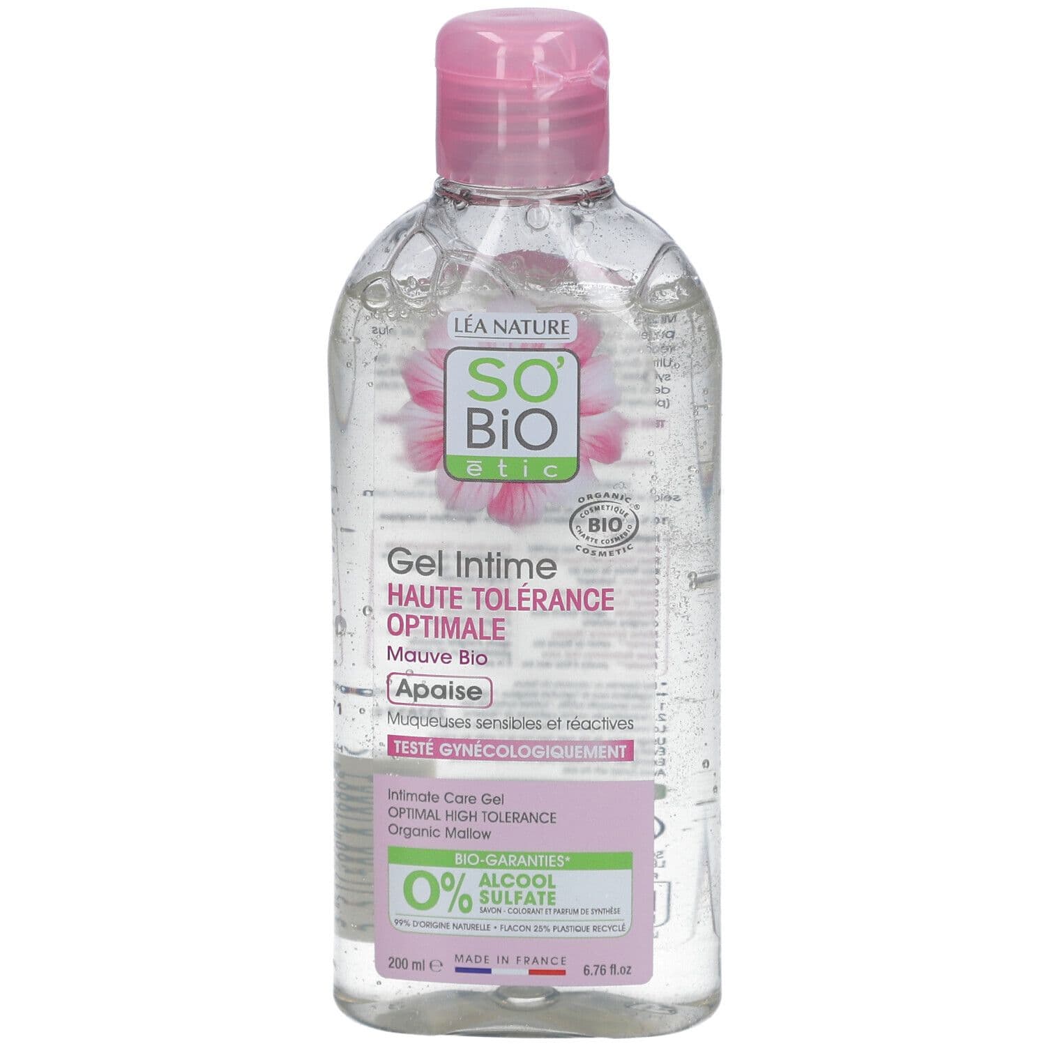 SO BIO ETIC Gel intime à la Fleur de Mauve Bio Vaginal 200 ml