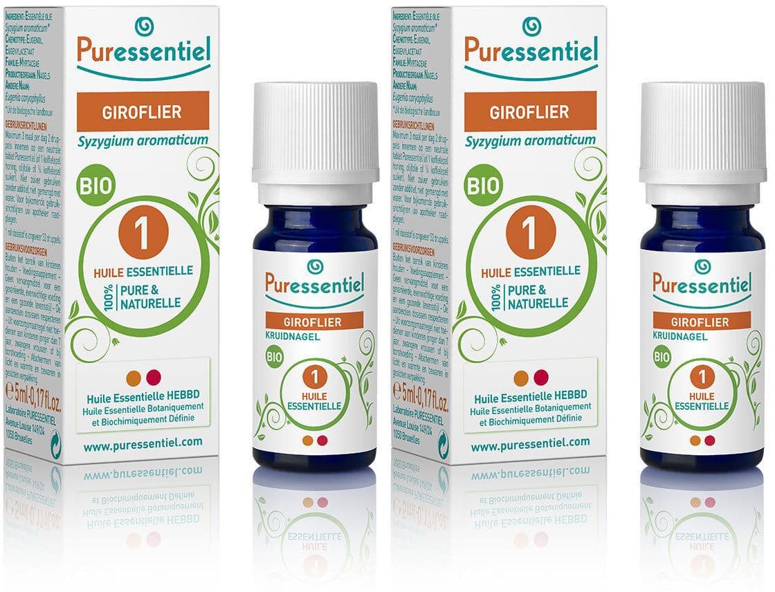 Puressentiel huile essentielle bio giroflier Huile 2x5 ml