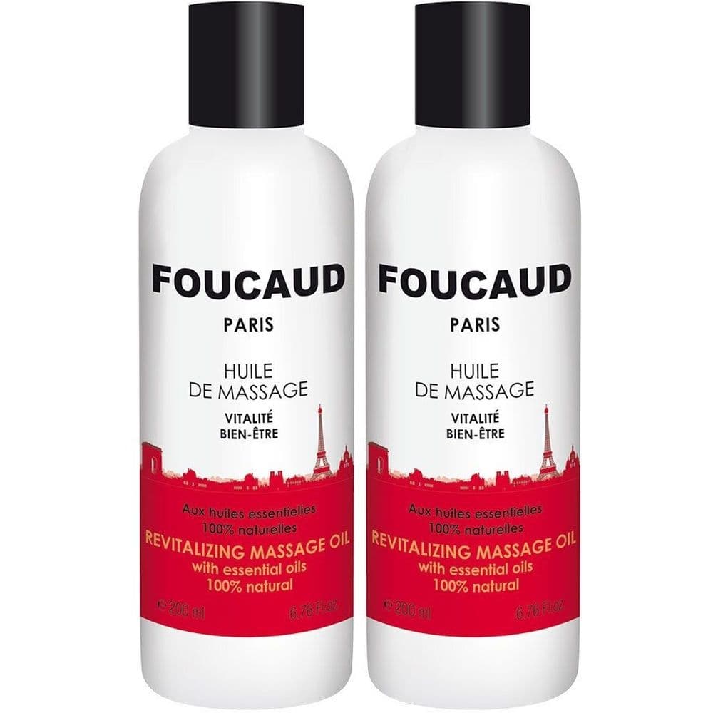 Foucaud Huile de Massage vitalité 2x200 ml Huile