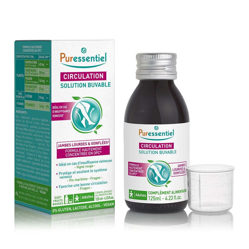 Puressentiel Solution Buvable Circulation 125 ml Solution Orale