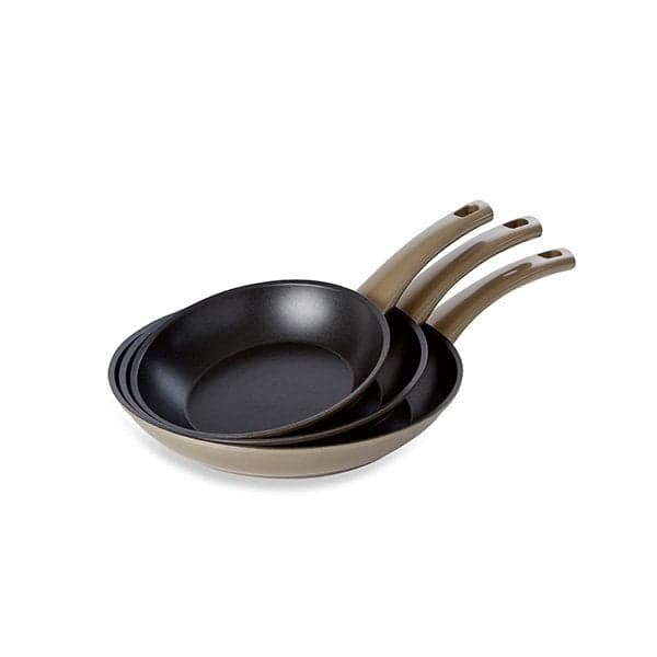 Lot de 3 Poêles antiadhérentes Prestige 20, 24 et 28 cm Mathon