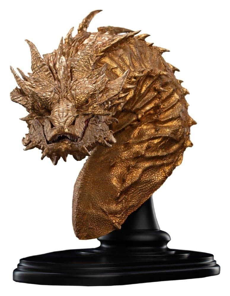 Le Hobbit Smaug la Buste dorée 36 cm Édition limitée - Weta Workshop