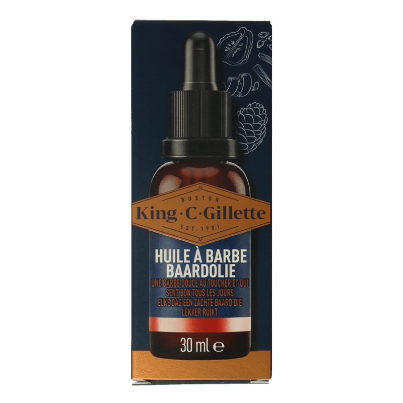 Gillette Huile à barbe Gillette King C. 30 ml